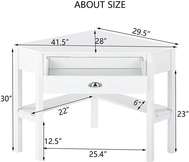 Modern Multi-Purpose Computer Desk with Drawer