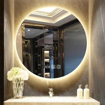 Customize Round Backlit LED Lighted Bathroom Mirror with LED Lights