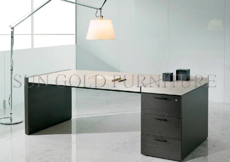 Simple Design Office Computer Table with Drawers Furniture (SZ-OD111)