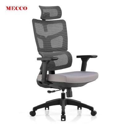 Factory Sales Luxury High Back White Swivel Ergonomics Executive Full Mesh Office Chairs