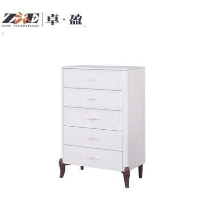 Chinese Supplier Wooden Furniture Living Room Cabinet Chest with 5 Drawers