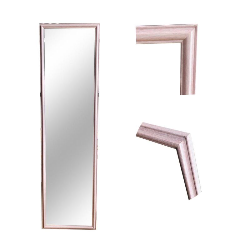 Pretty Pink Plastic Dressing Mirror for Home Decoration