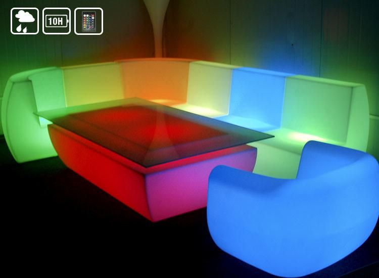 Hot Sell Colorful LED Bar Furniture for Party/ Night Bar/KTV/Club