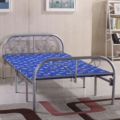 Portable Folding Chaise Lounge Aluminum Camping Foldable Bed