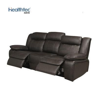 Living Room Furniture Multifunctional Sofa Set with USB Charging Modern Leather Classcial Sofa