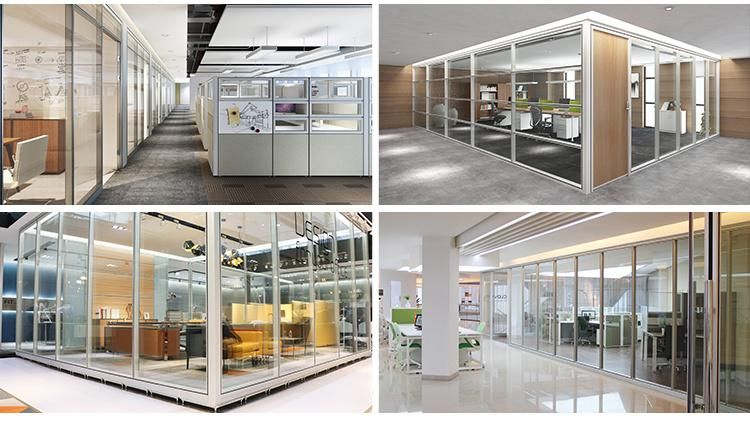 New Design Office Glass Wall Aluminium Partition Office Furniture