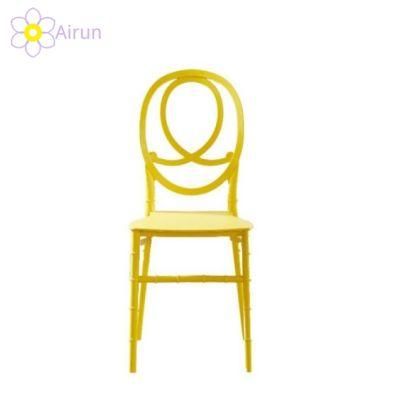 Wedding 2021 Cheap Napoleon Chiavari Tiffany Party Chairs Wholesale Stackable Plastic Hotel Chair for Event Banquet Wedding