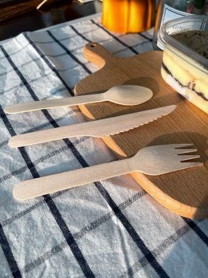 Wood Cutlery Sets Wooden Modern Flatware Sets Hot Selling Use in Hotel Restaurant Dining Table