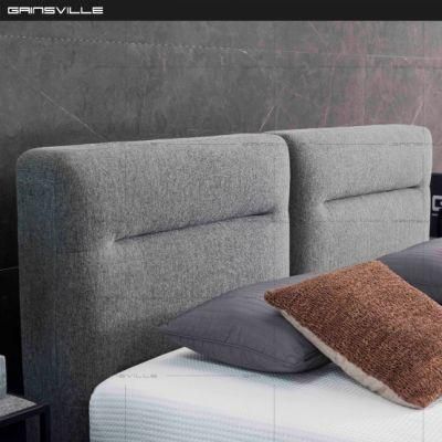 Modern Bedroom Furniture Sofa Bed Fabric Bed in New Concise Style