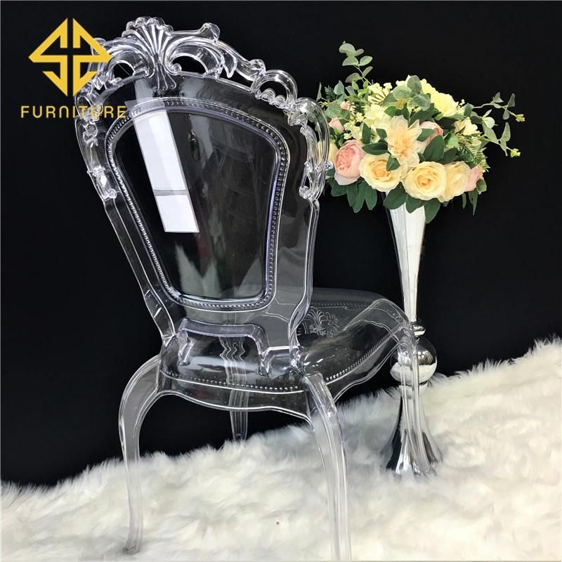 Wholesale Durable Elegant Transparent Acrylic Belle Chair Various Color Acrylic Bella Epoque Chair