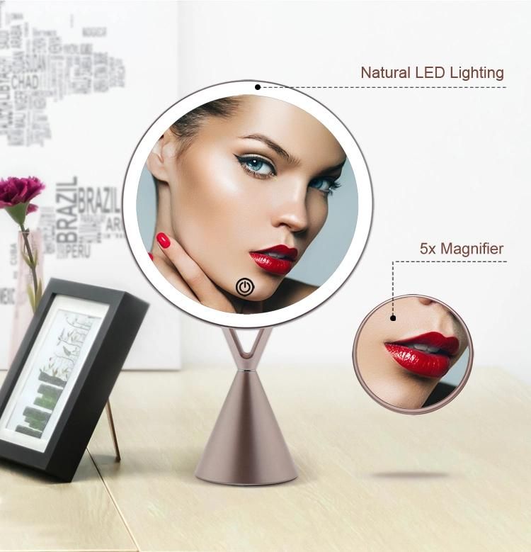 Touch Screen Make up LED Mirror Cosmetic LED Lighted Makeup Mirror