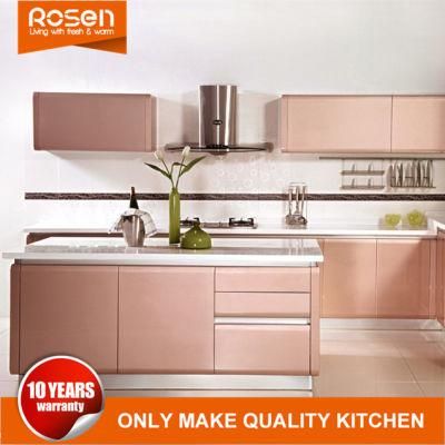 Customized Hot Sale Staining Melamine Kitchen Cabinets Furniture From China