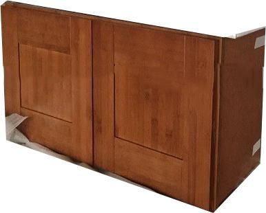 American Style Kitchen Cabinet Bamboo Shaker W3012