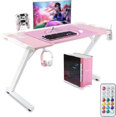 2022 New Aamzon Gaming Desk Computer Desk Writing Desk Office Desk Student PC Desk Extra Large Modern Ergonomic Racing Style Table Workstation