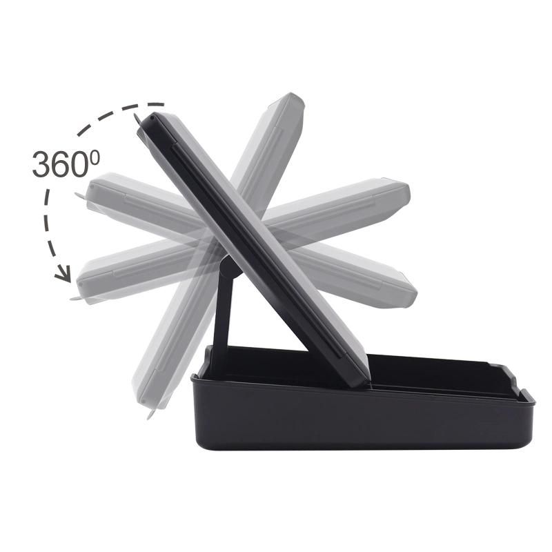 Flexible Portable Square Makeup 7X Magnifying Vanity LED Mirror