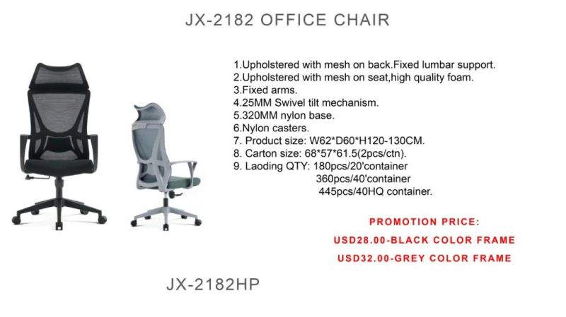 New Design Promotion Home Hotel Office Furniture Meeting Task Chair