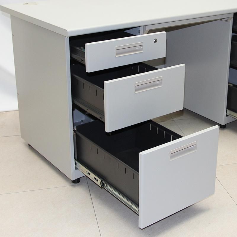Medium Duty Office Table with 6 Drawers