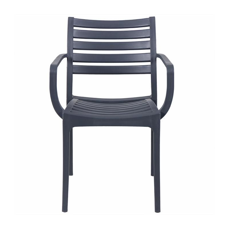 Rikayard High Quality Modern Cheap Wholesale Joplin Dining Arm PP Plastic Chair