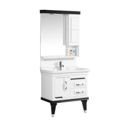 Wholesale Bathroom Furniture PVC Bathroom Vanity Customized Bathroom Cabinet