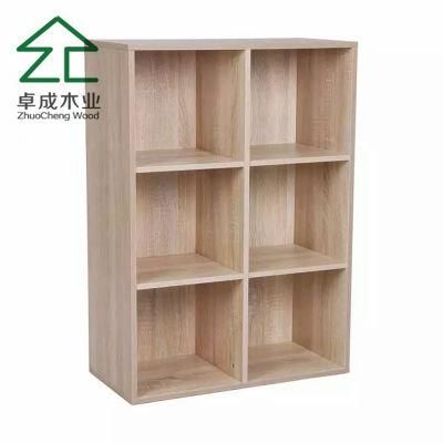 Office Living Room Wood Book Storage Cabinet Easy to Assemble
