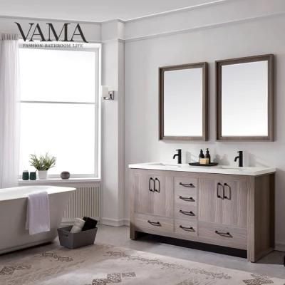 Vama 72 Inch American Style Bathroom Vanities Cabinet Furniture 771072