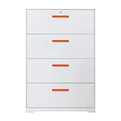 Steel Drawers Metal Storage File Cabinet 4 Drawer for Hanging Files Letter/Legal/F4/A4