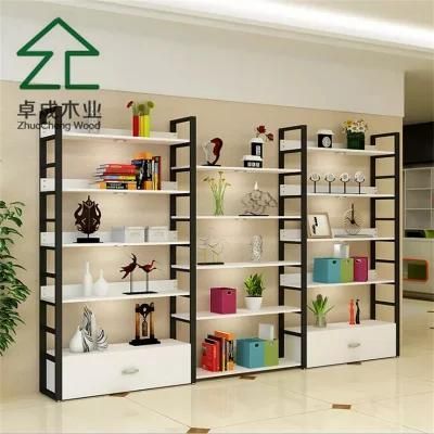 Metal Frame 15mm Melamine Particle Board Bookcase