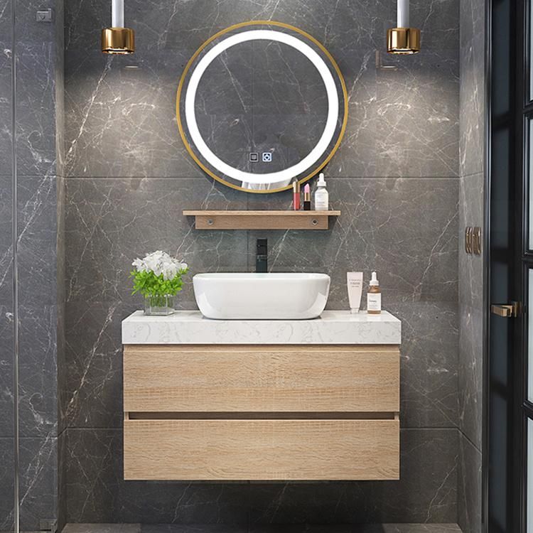 Hotel Modern Luxury Wall Mount Floating Bathroom Vanity Cabinet