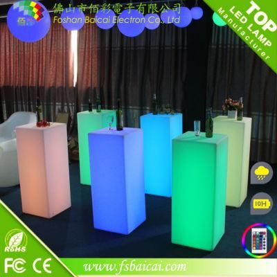 Taiwan Epistar Bright PE Plastic Used Round Banquet Tables