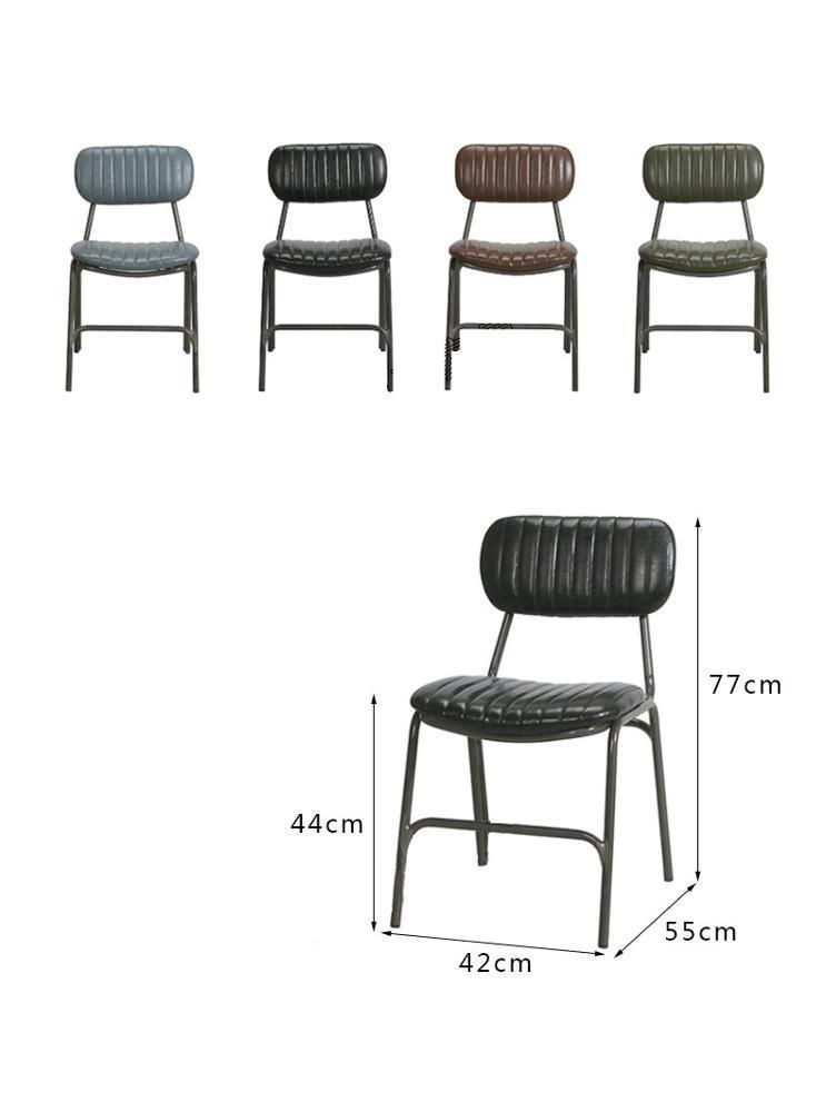 Wholesale Nordic Indoor Home Furniture Room Restaurant Dining Leather Modern Dining Chair