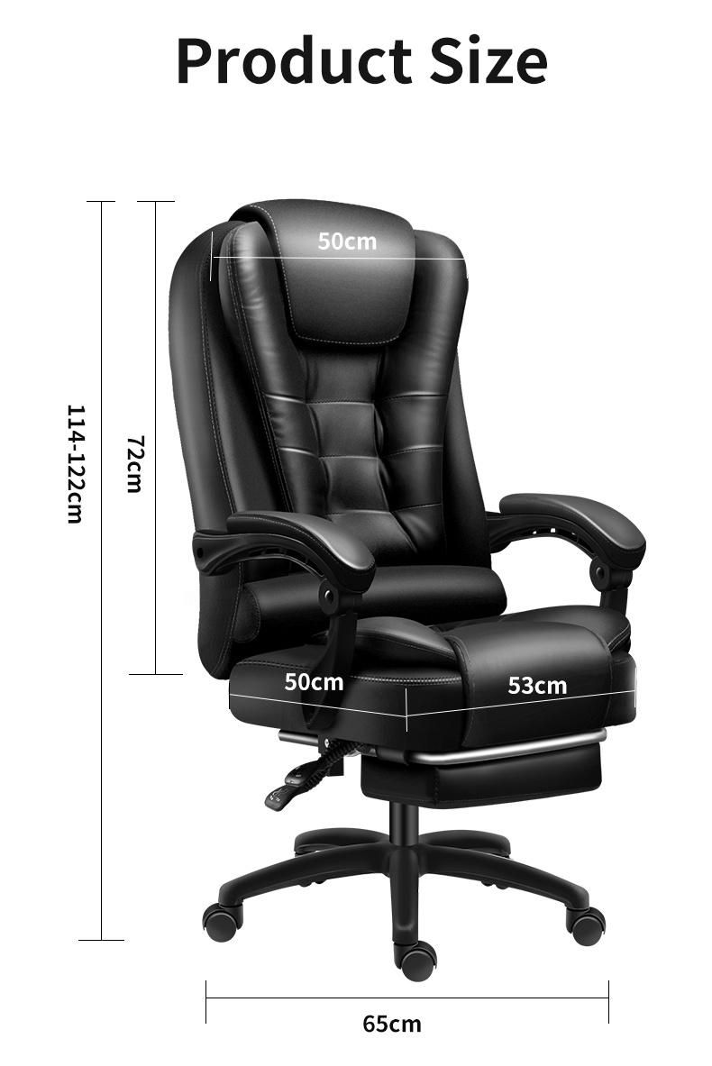 High Quality Modern Computer Office Chair Ergonomic Executive Chair with Footrest