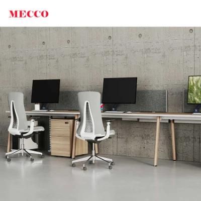 Straight Design 3 Person Creative Office Workstation Desk with Different Size