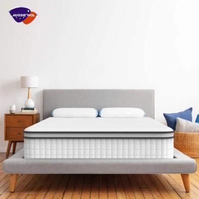 Factory Customize King Queen Size Wholesale Price Hotel Bedroom Single Bed Pocket Spring Memory Foam Mattress