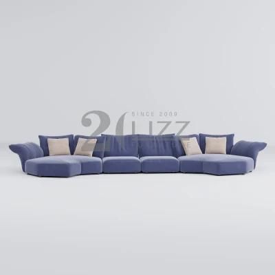 Nordic Minimalist Design Wooden Home Living Room Furniture Modern Couches Corner Sofa