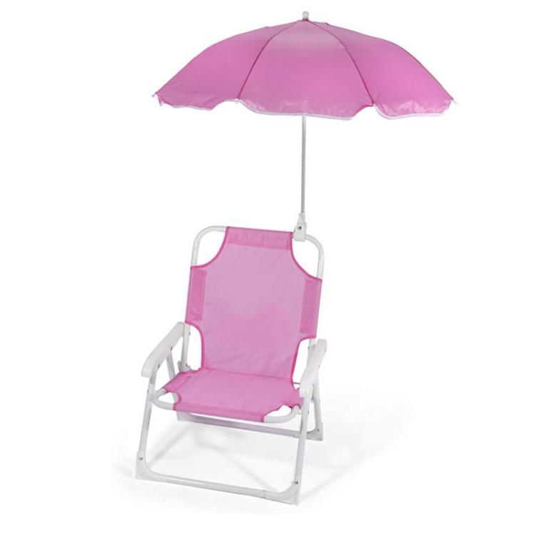 Modern Design Foldable Folding Beach Camping Chair with Sunshade Umbrella