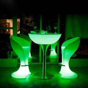 16colors Rechargeable High LED Cocktail Table for Home Party DJ House