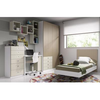 Nova Modern Simple Style Kids Furniture Wooden Single Kids Bed for Bedroom Furniture