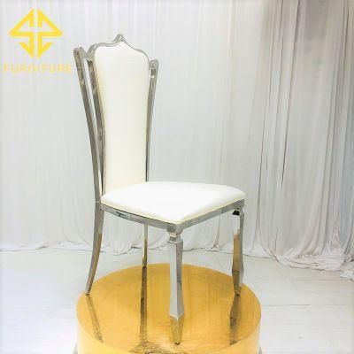 Stainless Steel Silver Chair for Wedding Event