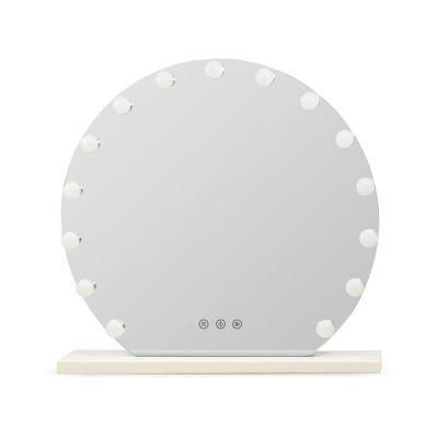 High Definition Home Products Bedroom Mirror LED Makeup Mirror 15PCS G35 Type LED Bulbs