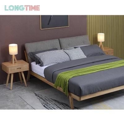 High Quality Modern Wood Grain High Gloss Bedroom Furniture