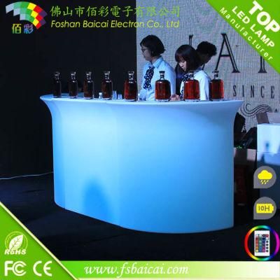 Wholesale Nightclub Furniture Light up Bar Table