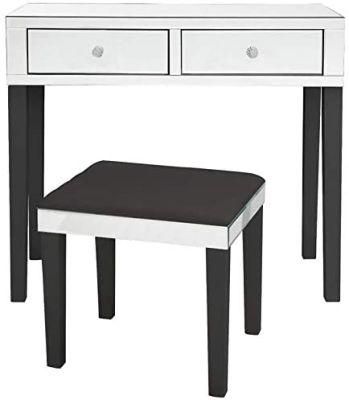 Vanity Modern Large Mirrored Dressing Table with Mirror