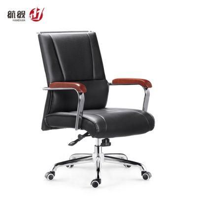 Modern Popular MID Back Leather Office Chair Swival Chair