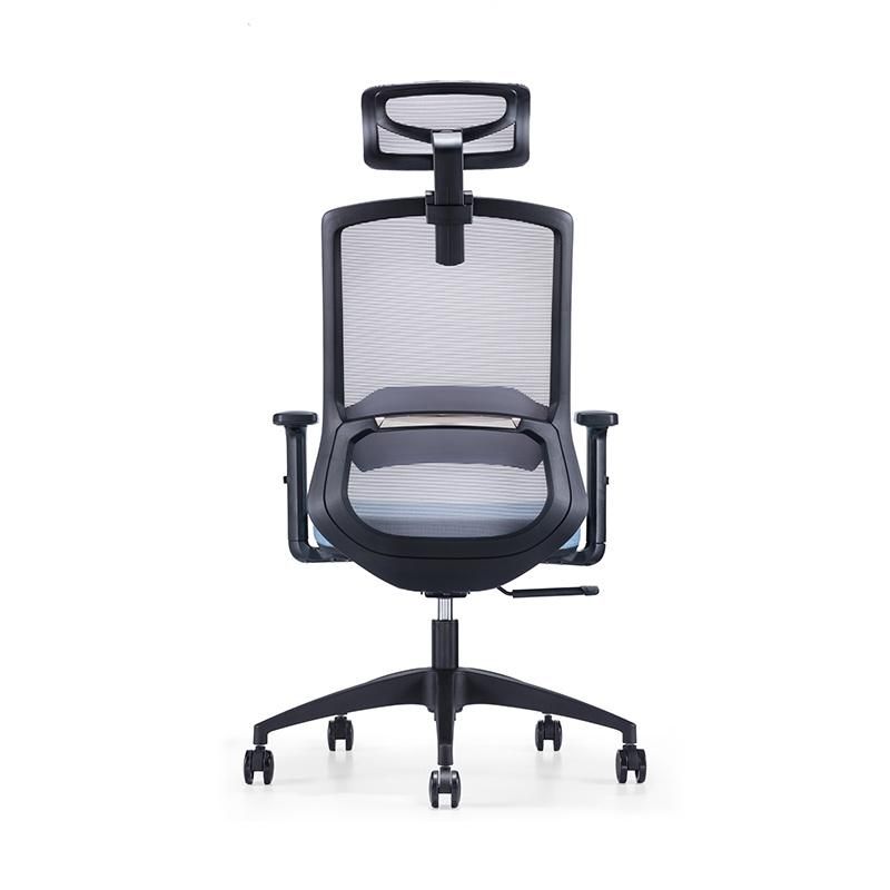 Modern High Back Executive Mesh Office Chair with Headrest