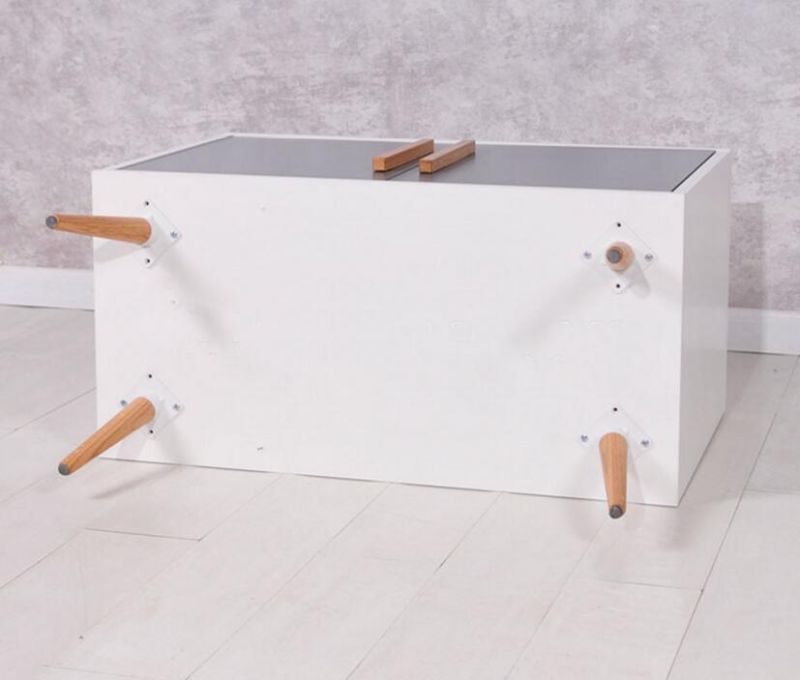 High Quality Living Room Small Storage Cabinets Modern Wood Elegant Grey Sideboard Furniture
