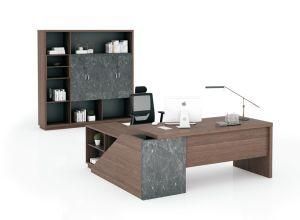 Modern Design L Shape Melamine Executive Office Table