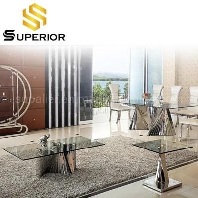 Wholesale China Factories Contract Furniture Supplier Stainless Steel Coffee Tables