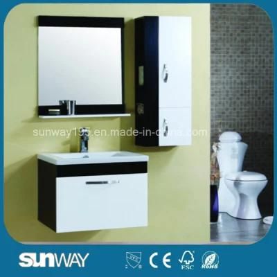 Modern Design Solid Wood Bathroom Furniture Sw-Mj909