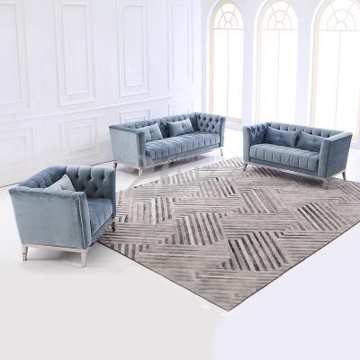 2021 Modern Home Furniture Set Leisure Style Living Room Fabric Sofa