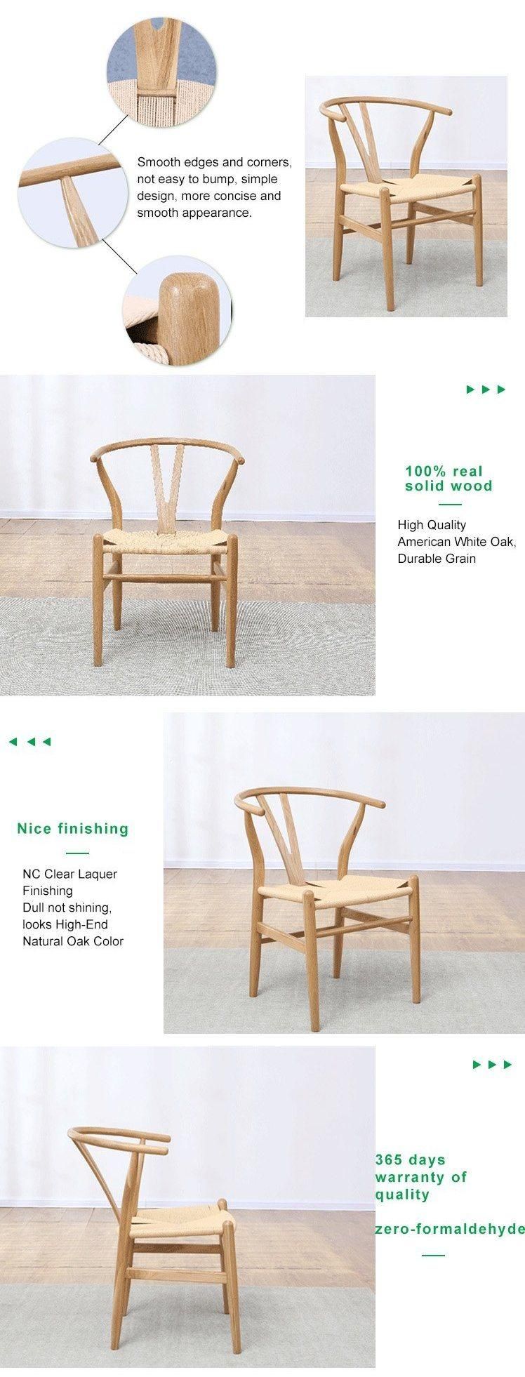 Furniture Modern Furniture Chair Home Furniture Wooden Furniture Modern Custom Nordic Design Luxury Solid Wooden Hotel Furniture Dining Room Chair with Armrests